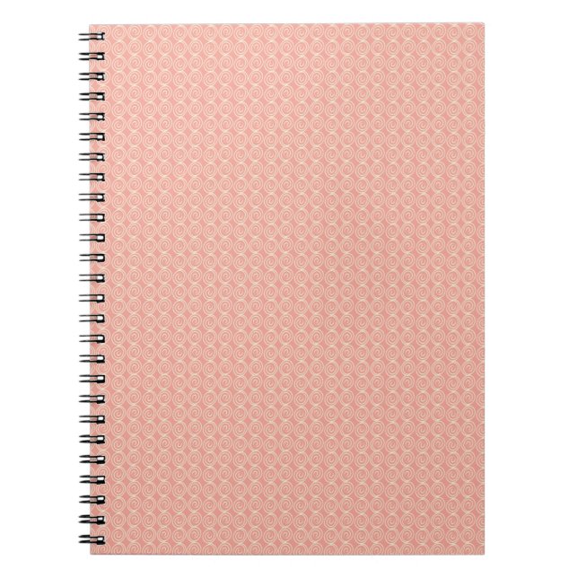 Caderno Espiral Melon, Swirls, Notebook divertido (Frente)