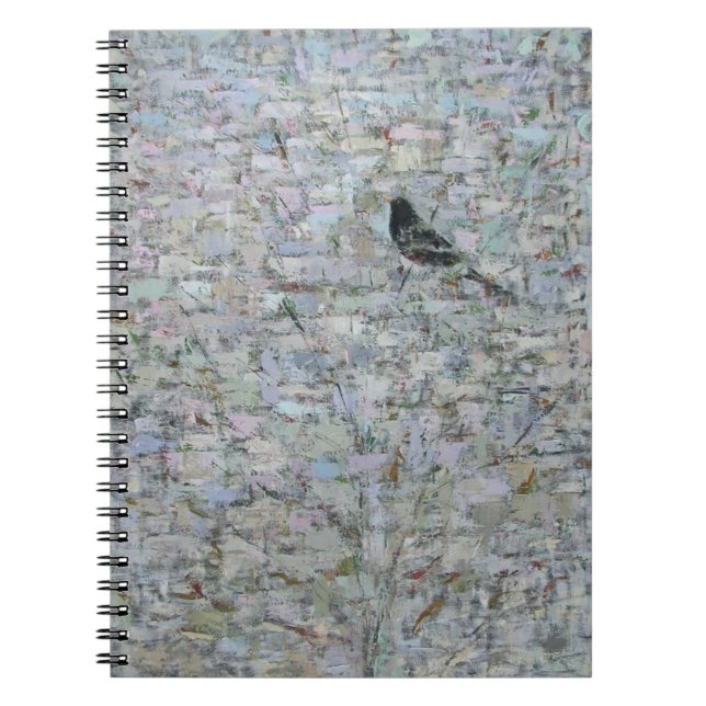 Caderno Espiral Melro na árvore 2012 (Frente)