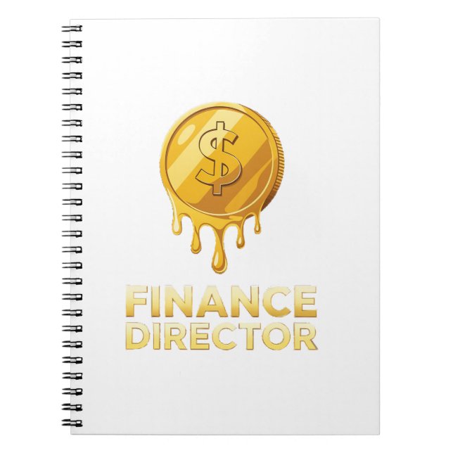 Caderno Espiral Melting Money Graphic Tee – Minimalist Finance V2 (Frente)