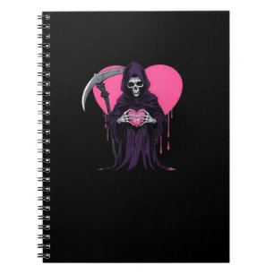 Caderno Espiral Meme Clássico do Ceifador das Mãos