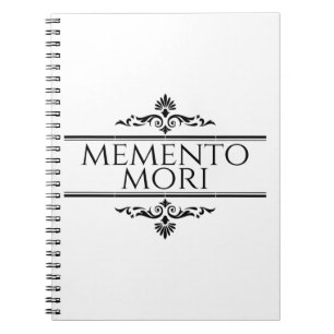 Caderno Espiral Memento Mori