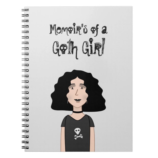 Caderno Espiral Memória de uma Gótico (Frente)