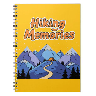 Caderno Espiral "Memórias de Caminhadas" Acampamento Caprichoso na