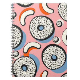 Caderno Espiral Memphis é um padrão perfeito