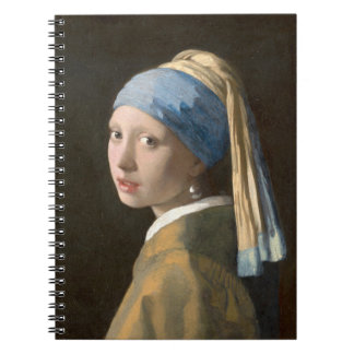 Caderno Espiral Menina com o Brinco de Pérola - Johannes Vermeer A
