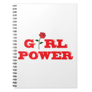 Caderno Espiral Menina Power T-Shirt - Mulheres Espetaculares Femi
