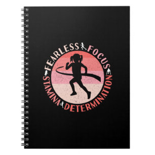 Caderno Espiral Meninas Executando Mindset - Executante Sem Foco