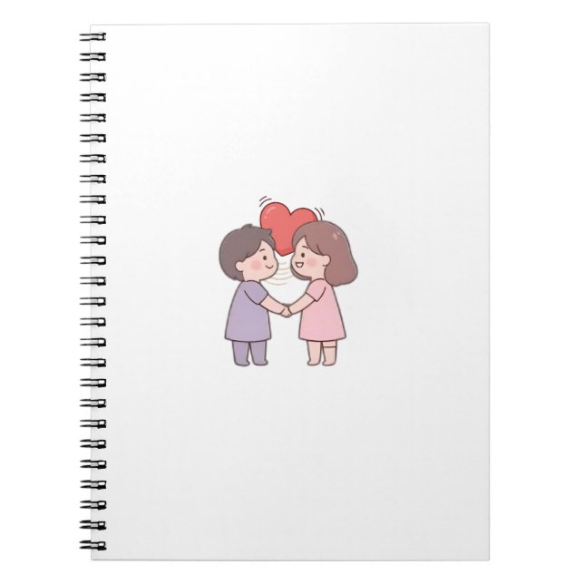 Caderno Espiral meninas fofas (Frente)