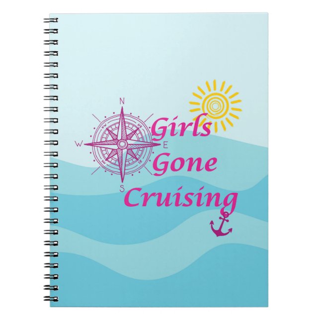 Caderno Espiral Meninas Foram Cruzando (Frente)