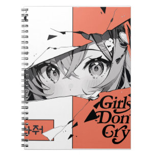 Caderno Espiral Meninas Não Choram Foto Espiral