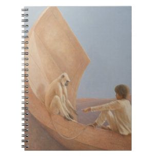 Caderno Espiral Menino e macaco 2010