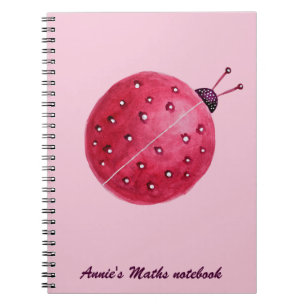 Caderno Espiral Meninos De Ladybug Rosa Bonitos