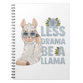 CADERNO ESPIRAL MENOS DRAMA, SEJA UM LLAMA!