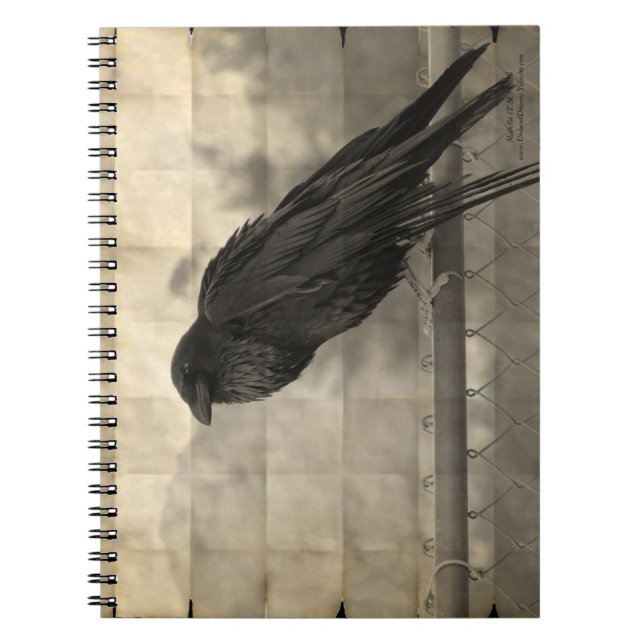 Caderno Espiral Mensageiro (Vintage) (Frente)
