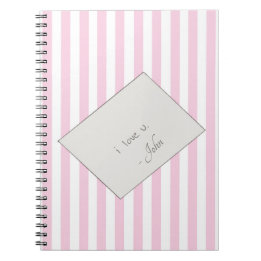 Caderno Espiral Mensagem Coquette Love