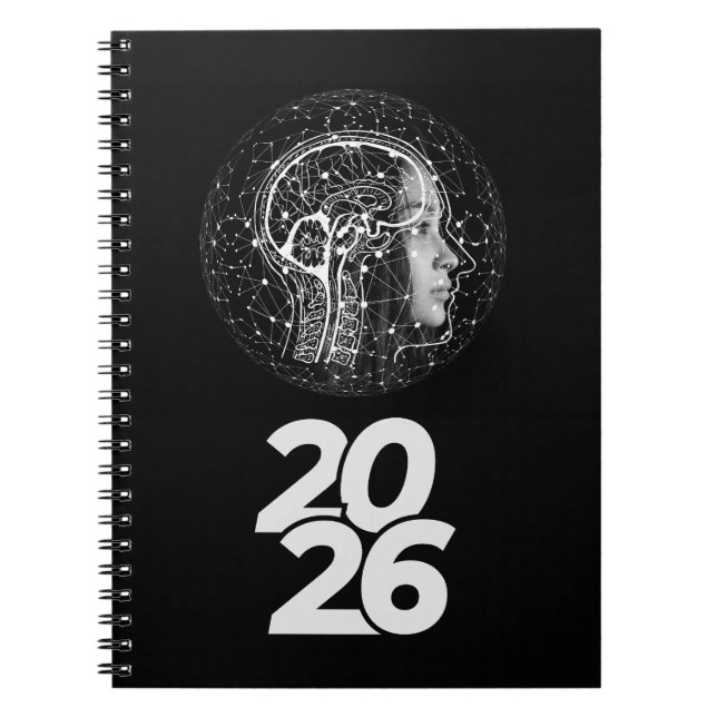 Caderno Espiral Mente do Futuro 2026 (Frente)