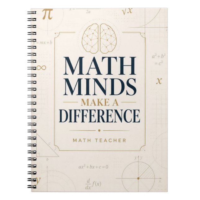 Caderno Espiral Mentores de Matemática Fazem a Diferença Professor (Frente)