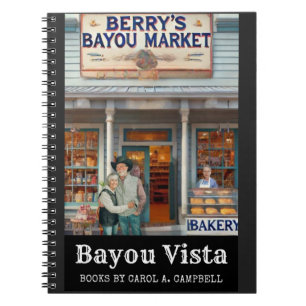 Caderno Espiral Mercado do Berry's Bayou – Coleção Southern Psycho
