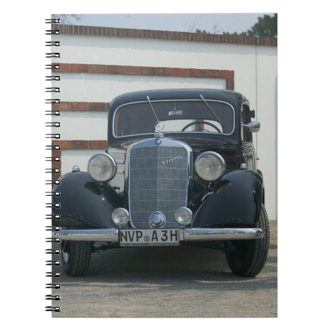 Caderno Espiral mercedes antigo (Frente)