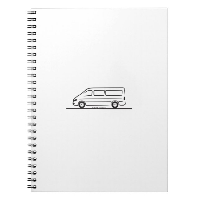 Caderno Espiral Mercedes Sprinter (Frente)