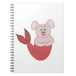 Caderno Espiral Merdog Merdawg Merman Fish