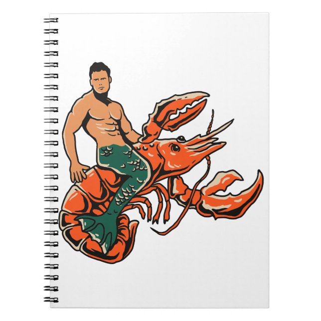 Caderno Espiral merman.ai (Frente)