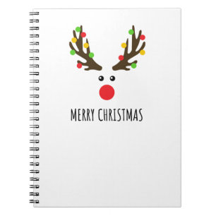 CADERNO ESPIRAL MERRY CHRISTMAS
