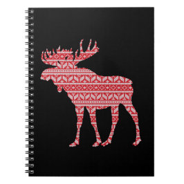 CADERNO ESPIRAL MERRY CHRISTMAS MOOSE