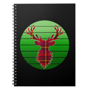 CADERNO ESPIRAL MERRY CHRISTMAS REINDEER