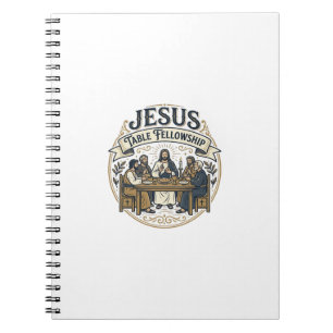 Caderno Espiral Mesa de Comunhão de Jesus Mesa de Comunhão de Jesu