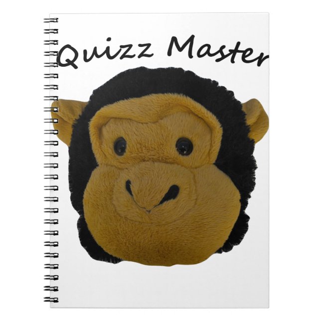 Caderno Espiral Mestre do Quiz (Frente)