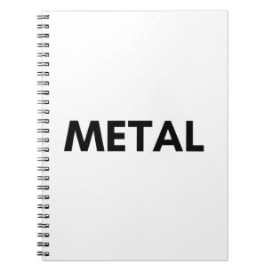 Caderno Espiral metal