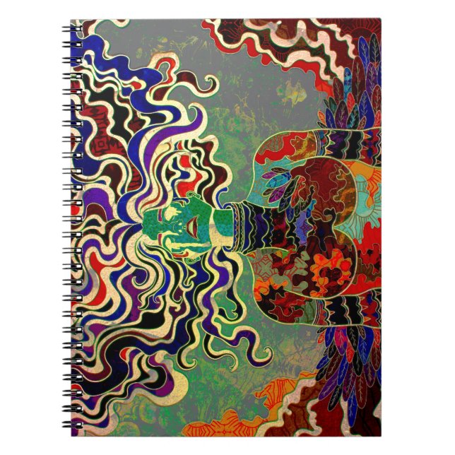 Caderno Espiral Metamorfose Eterna (Frente)