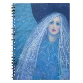 Caderno Espiral Metelitsa Garota de Neve Snegurochka Anjo de Natal