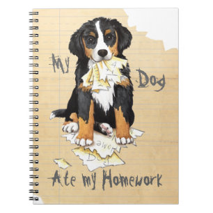 Caderno Espiral Meu Berner Comeu Minha Homework