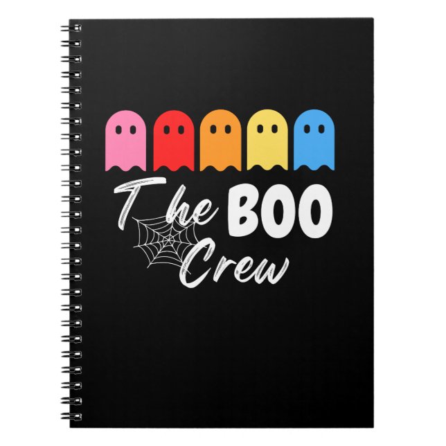 Caderno Espiral Meu Boo Crew Halloween (Frente)
