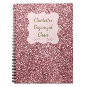 Caderno Espiral Meu Caos Organizado Personalizado