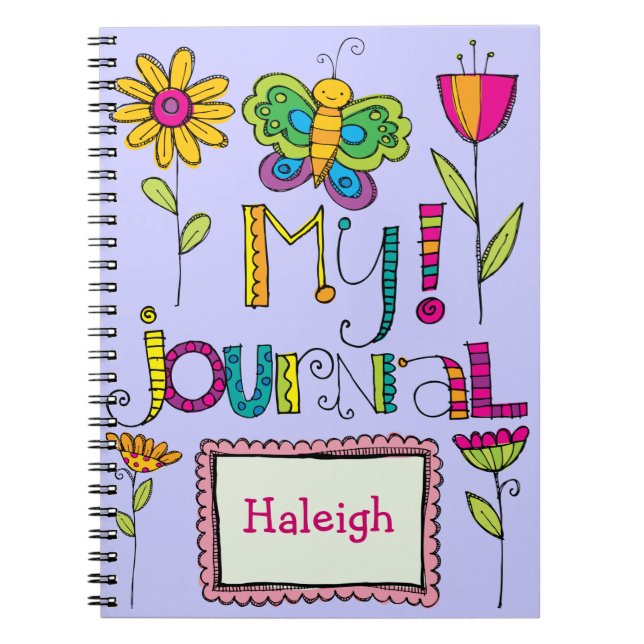 Caderno Espiral Meu Diário (Frente)