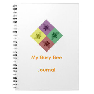 Caderno Espiral Meu Diário Busy Bee