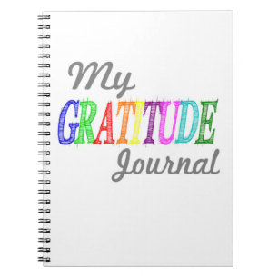 Caderno Espiral Meu Diário da gratitude