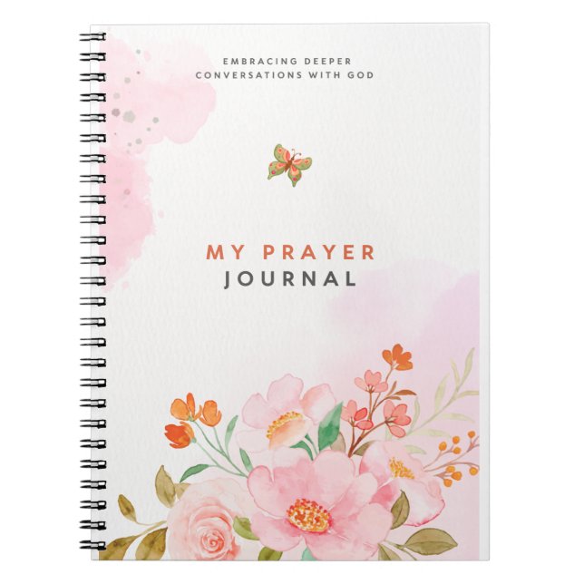 Caderno Espiral Meu Diário de Oração (Frente)