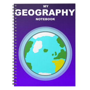 Caderno Espiral Meu Diário Globo de Notebooks Geográficos
