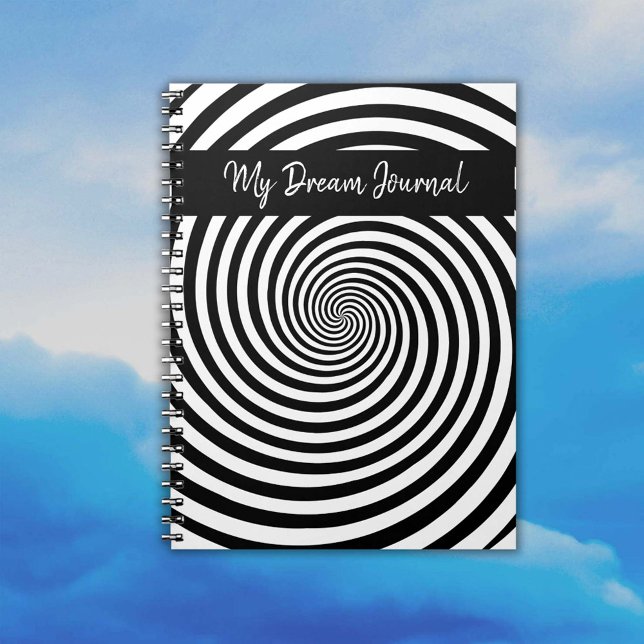 Caderno Espiral Meu Diário Sonho, 6,5" x 8,75" (My Dream Journal, 6.5" x 8.75" Notebook.)