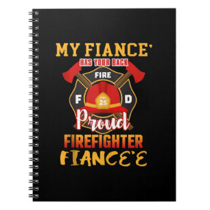 Caderno Espiral Meu Fio Tem Sua Noite Orgulhosa De Bombeiro