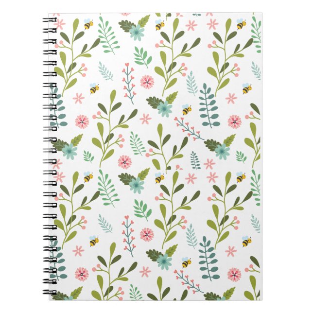 Caderno Espiral Meu jardim! (Frente)