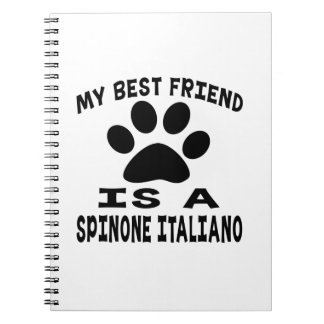 Caderno Espiral Meu melhor amigo é um Spinone Italiano