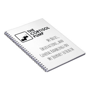 Caderno Espiral Meu notebook Cortisol Pump