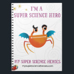Caderno Espiral Meu notebook da Super Science - Orange Minion<br><div class="desc">Leve suas notas de experiência neste adorável caderno temático Meus Heróis da Super Ciência!</div>
