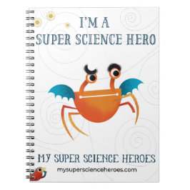 Caderno Espiral Meu notebook da Super Science - Orange Minion