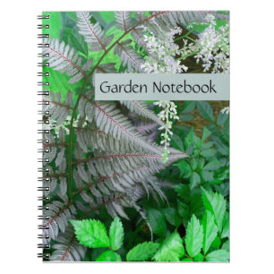 Caderno Espiral Meu notebook/Diário de jardim